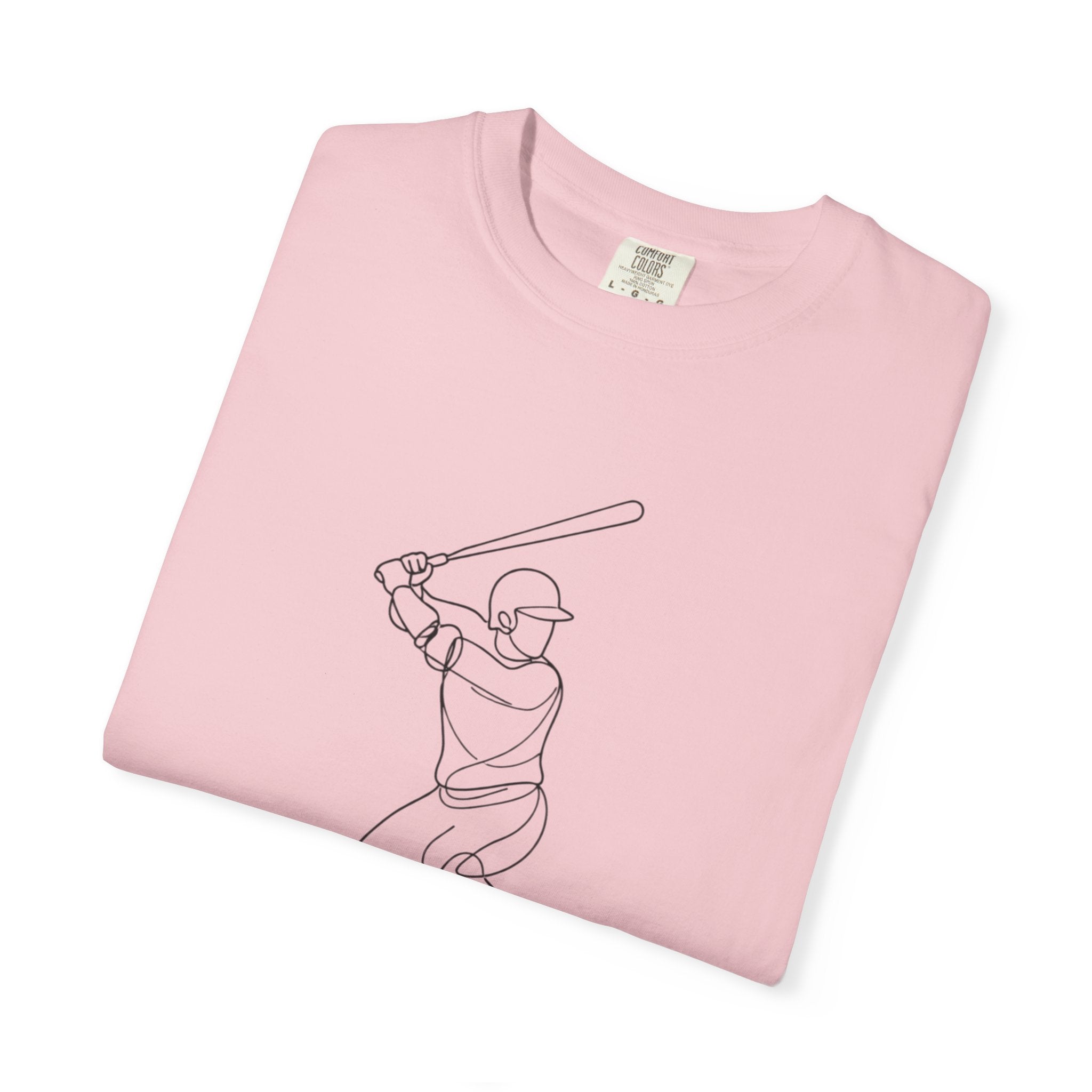 Baseball Outline Short Sleeve T-Shirt
