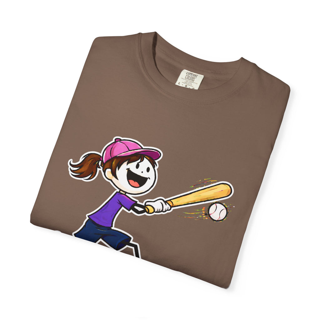 Baseball Figure Short Sleeve T-Shirt