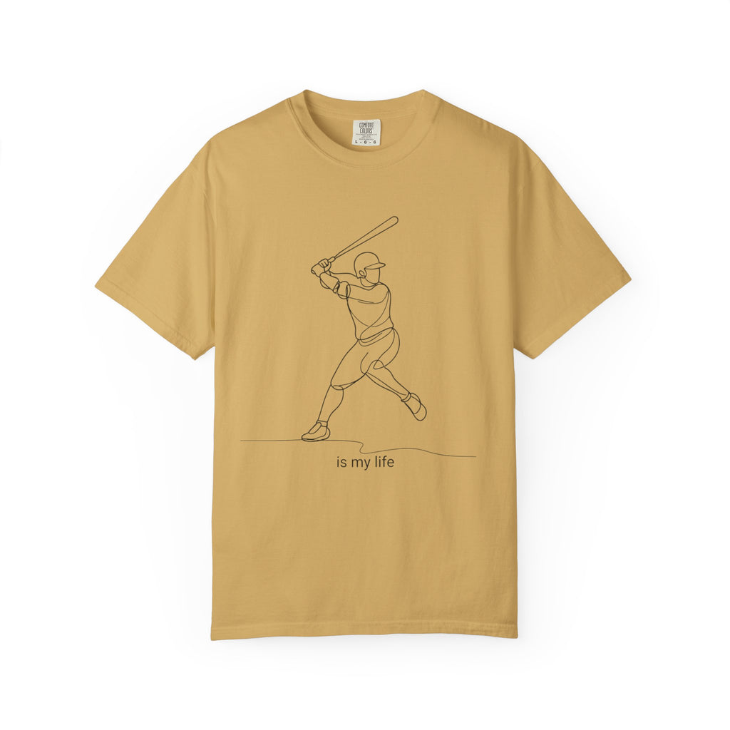 Baseball Outline Short Sleeve T-Shirt
