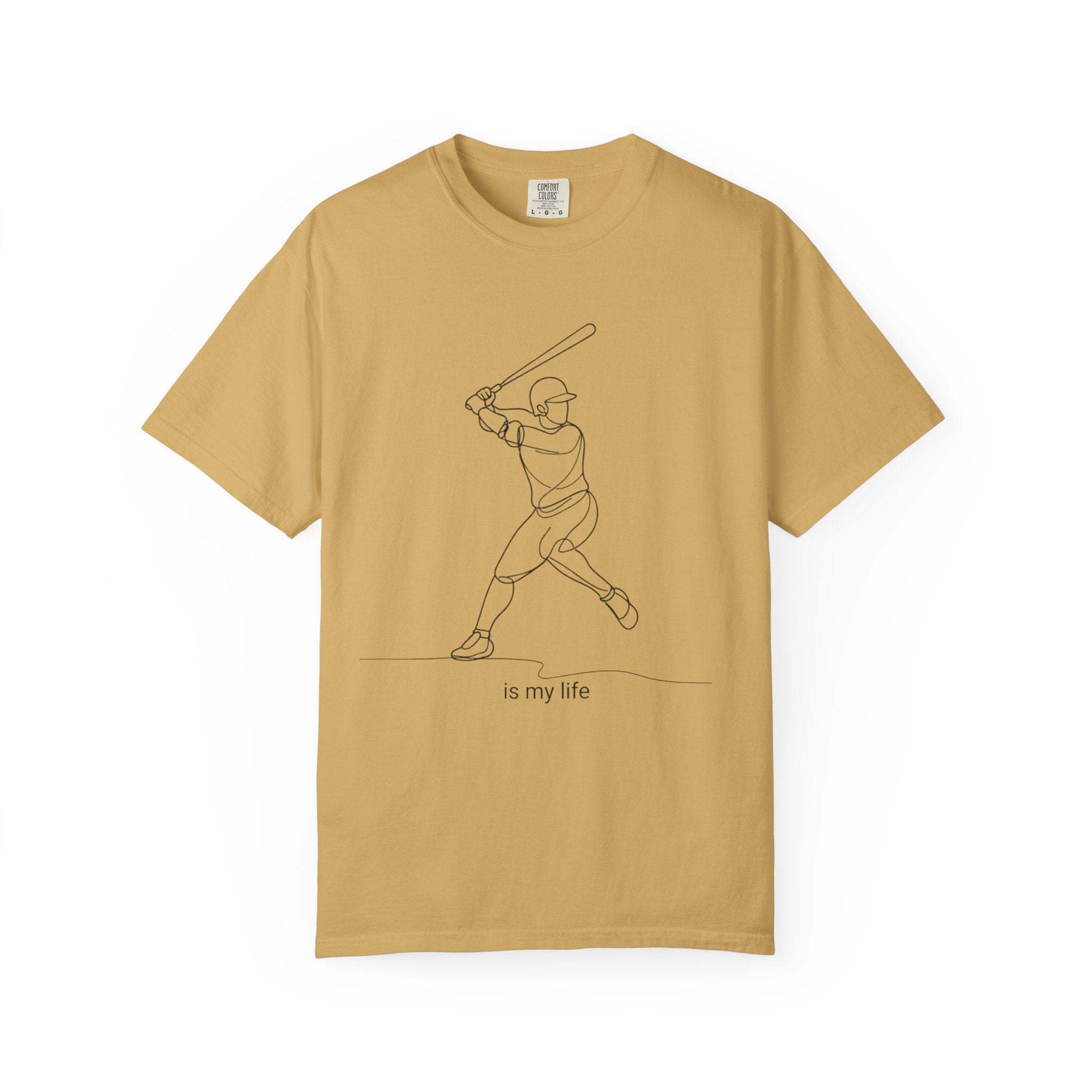 Baseball Outline Short Sleeve T-Shirt