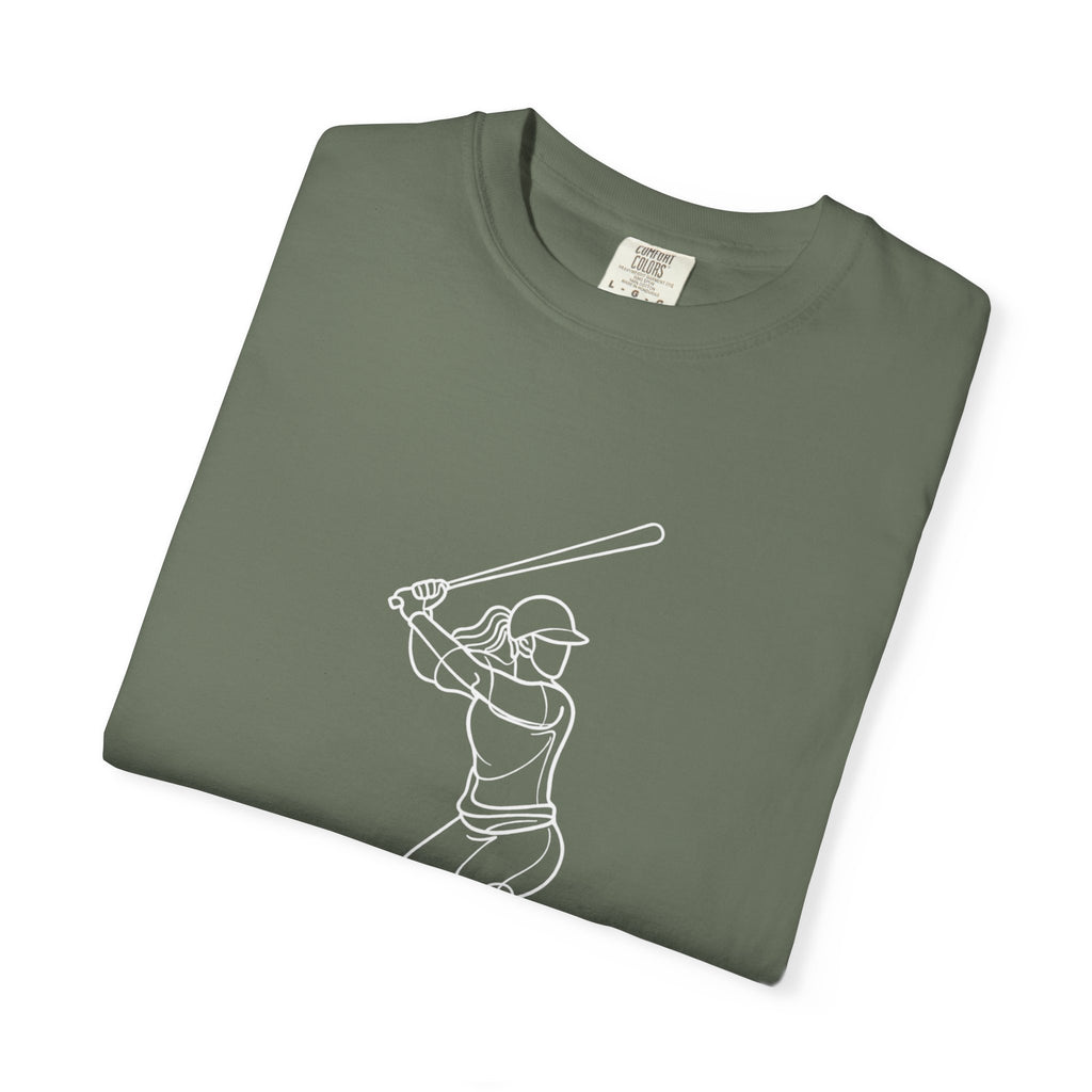 Baseball batter Outline Short Sleeve T-Shirt