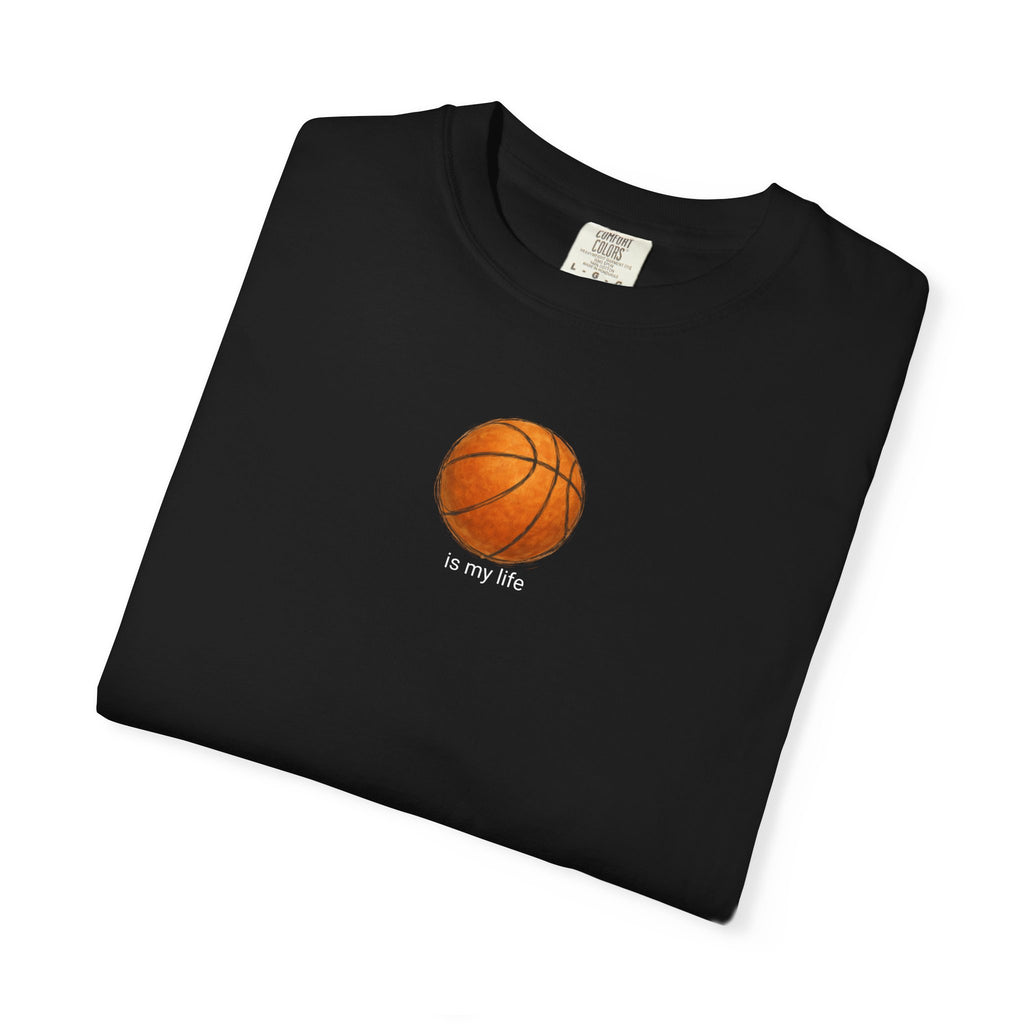 Basketball Graphic T‑Shirt — Minimal Ball Design