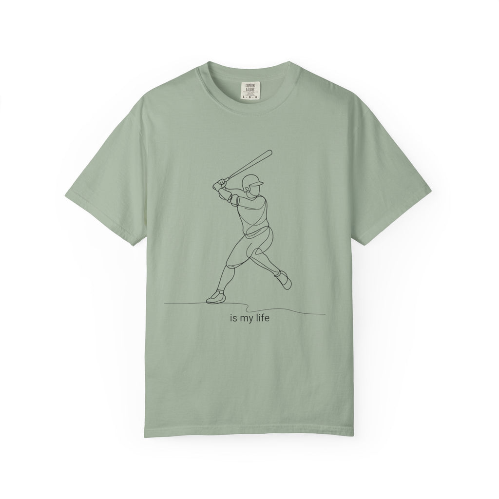 Baseball Outline Short Sleeve T-Shirt