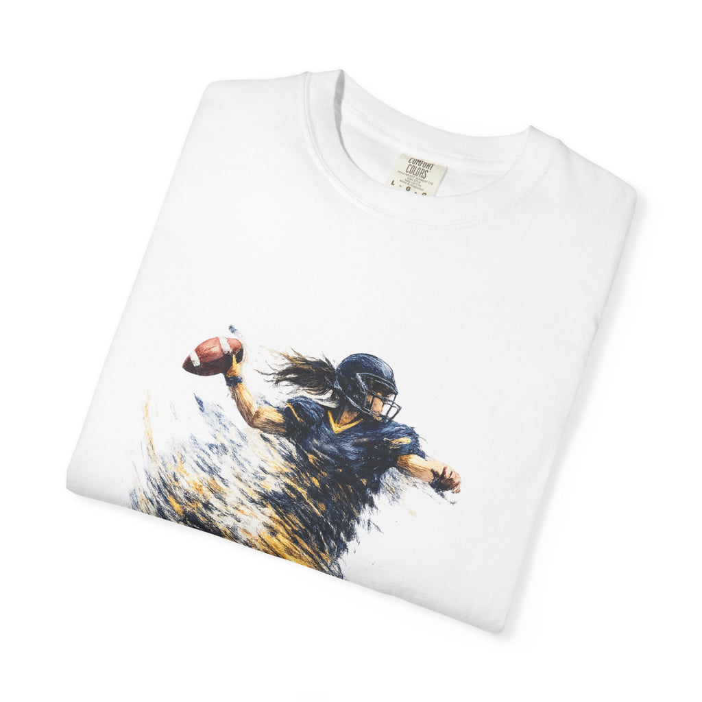 Football Female Player 'Is My Life' Graphic T-Shirt