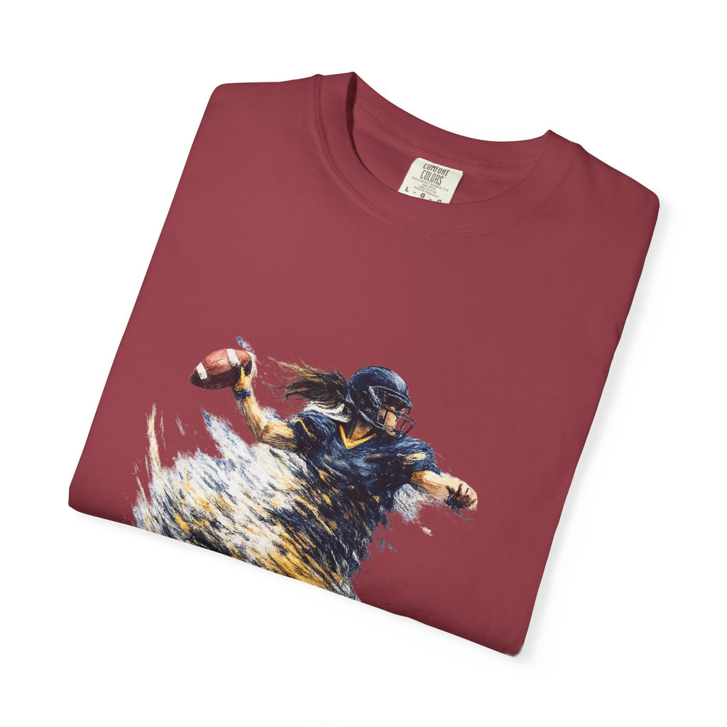 Football Female Player 'Is My Life' Graphic T-Shirt