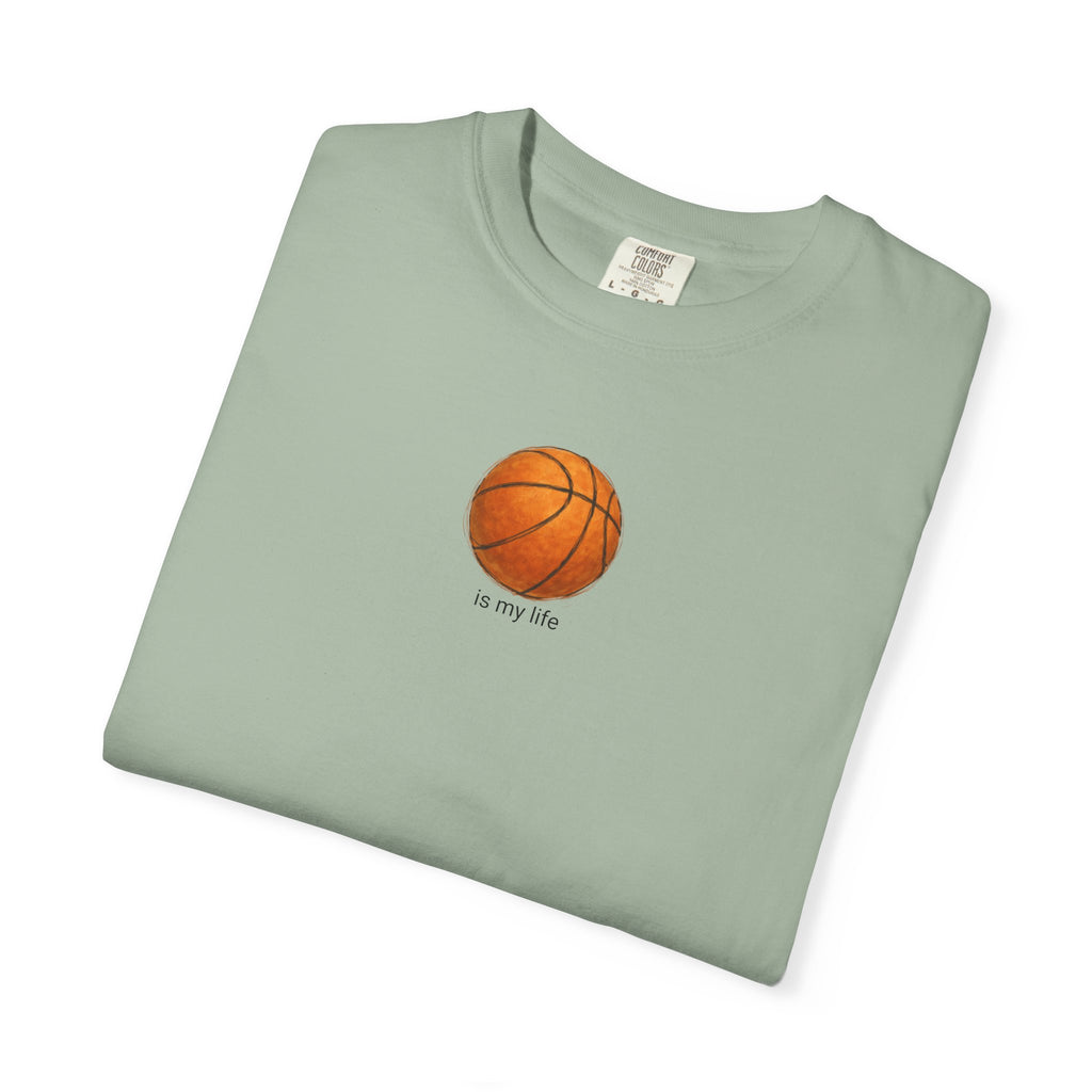 Basketball Graphic T‑Shirt — Minimal Ball Design