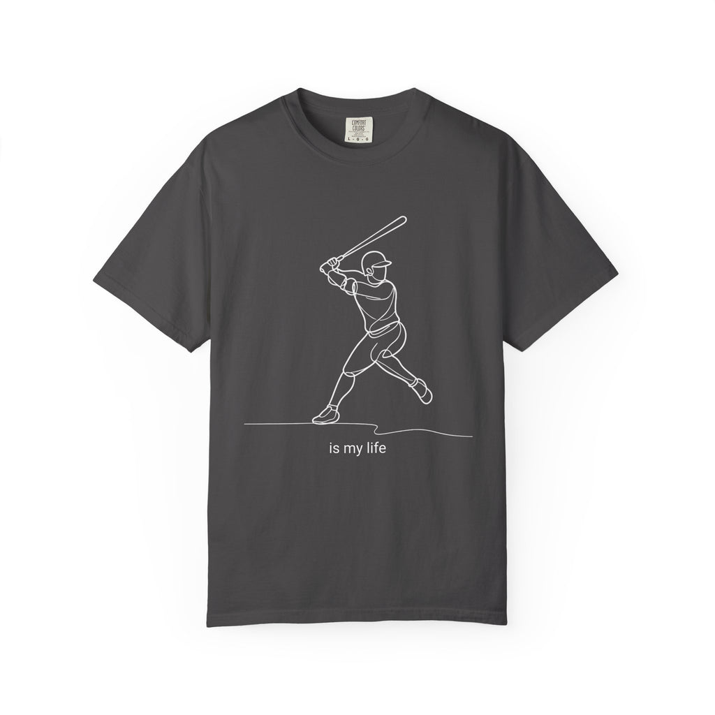 Baseball Outline Short Sleeve T-Shirt