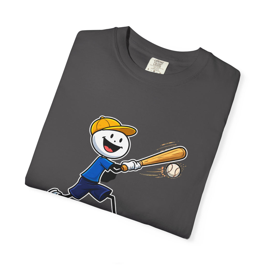 Baseball Figure Short Sleeve T-Shirt