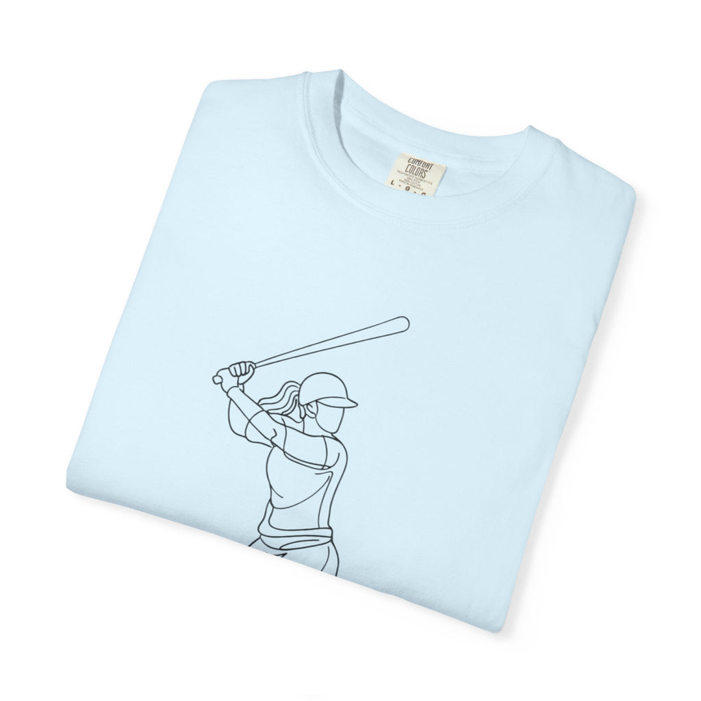 Baseball batter Outline Short Sleeve T-Shirt
