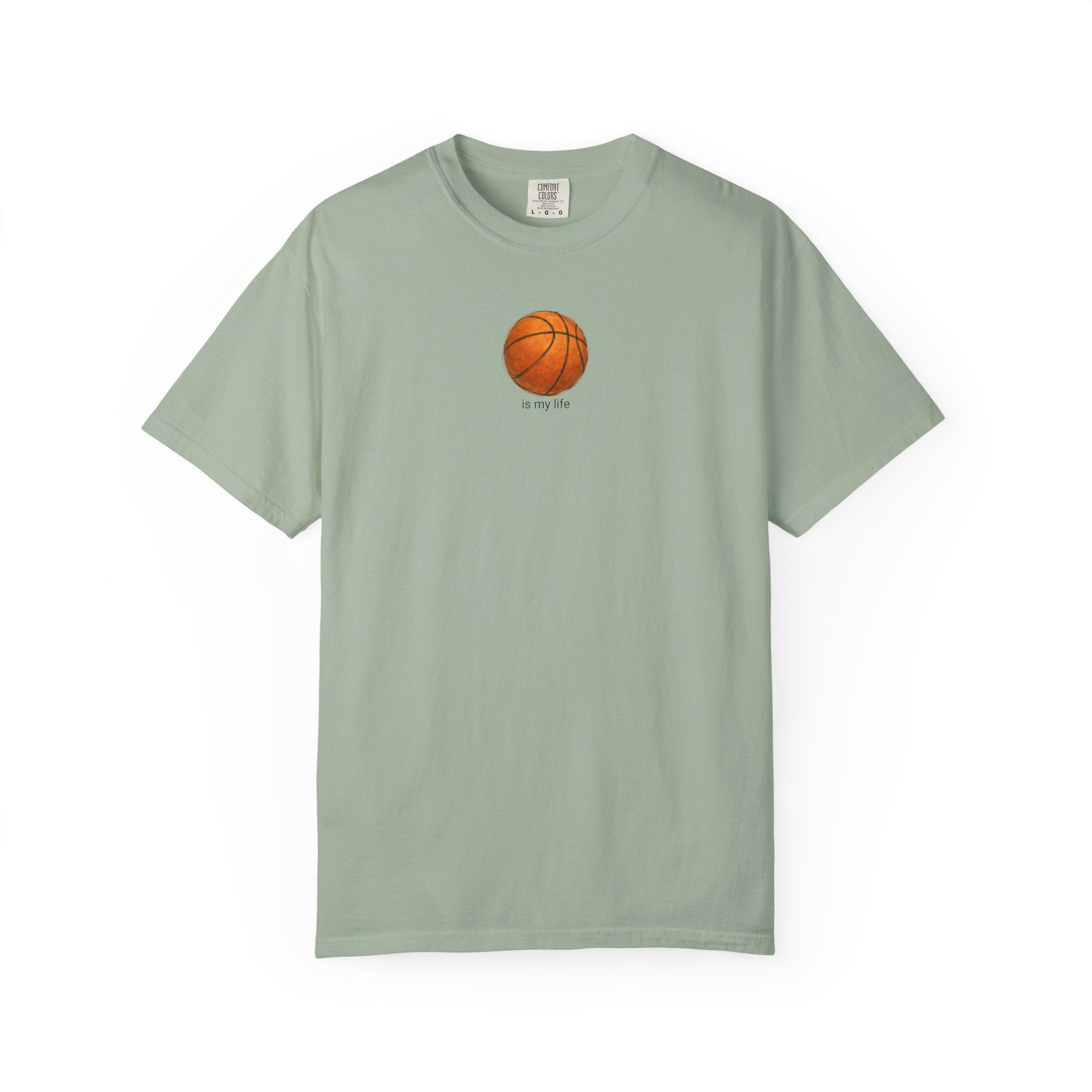 Basketball Graphic T‑Shirt — Minimal Ball Design