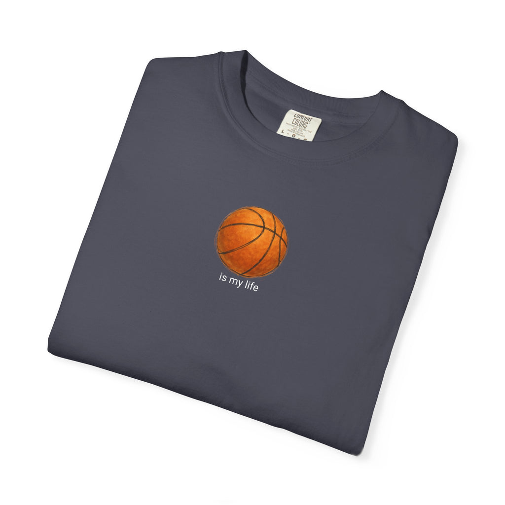Basketball Graphic T‑Shirt — Minimal Ball Design