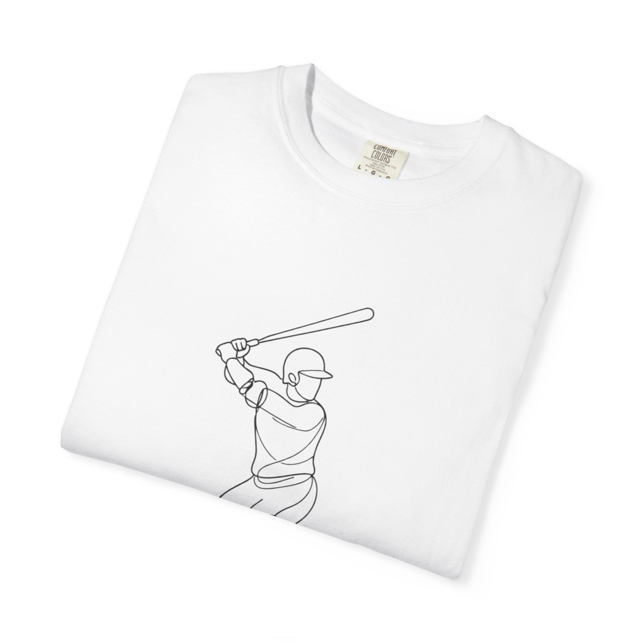 Baseball Outline Short Sleeve T-Shirt