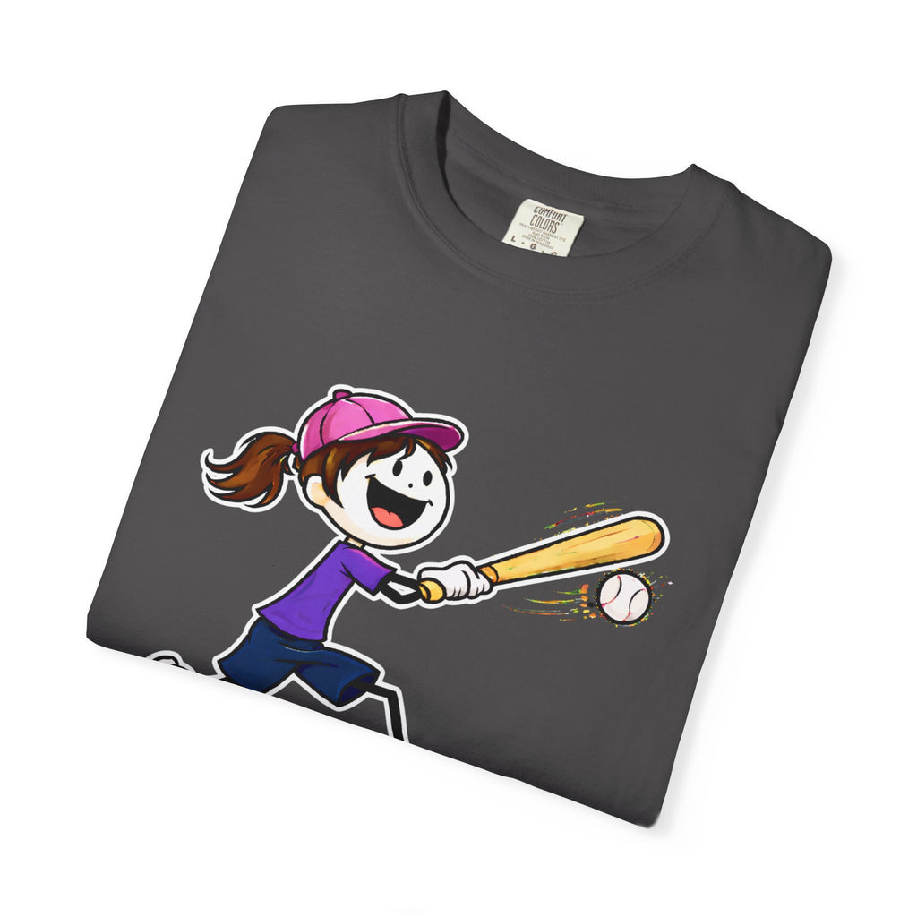 Baseball Figure Short Sleeve T-Shirt