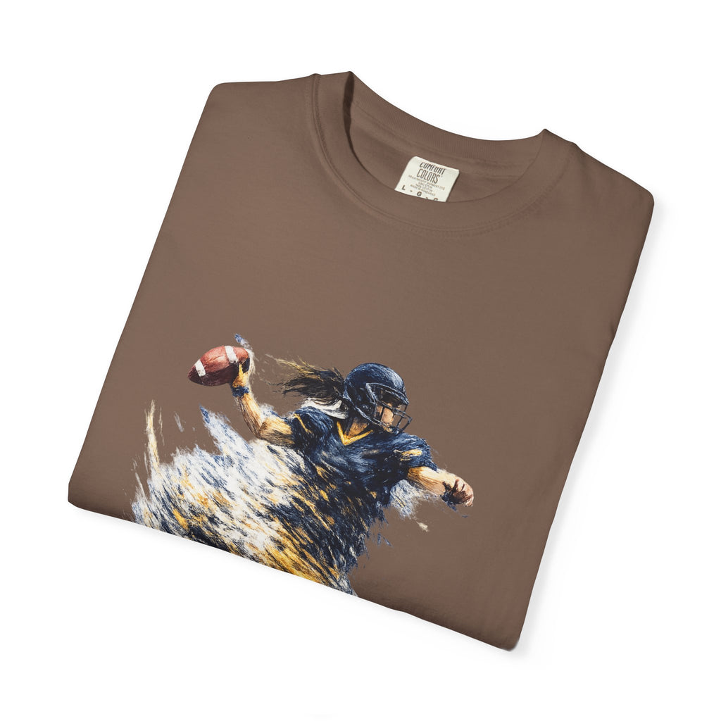 Football Female Player 'Is My Life' Graphic T-Shirt