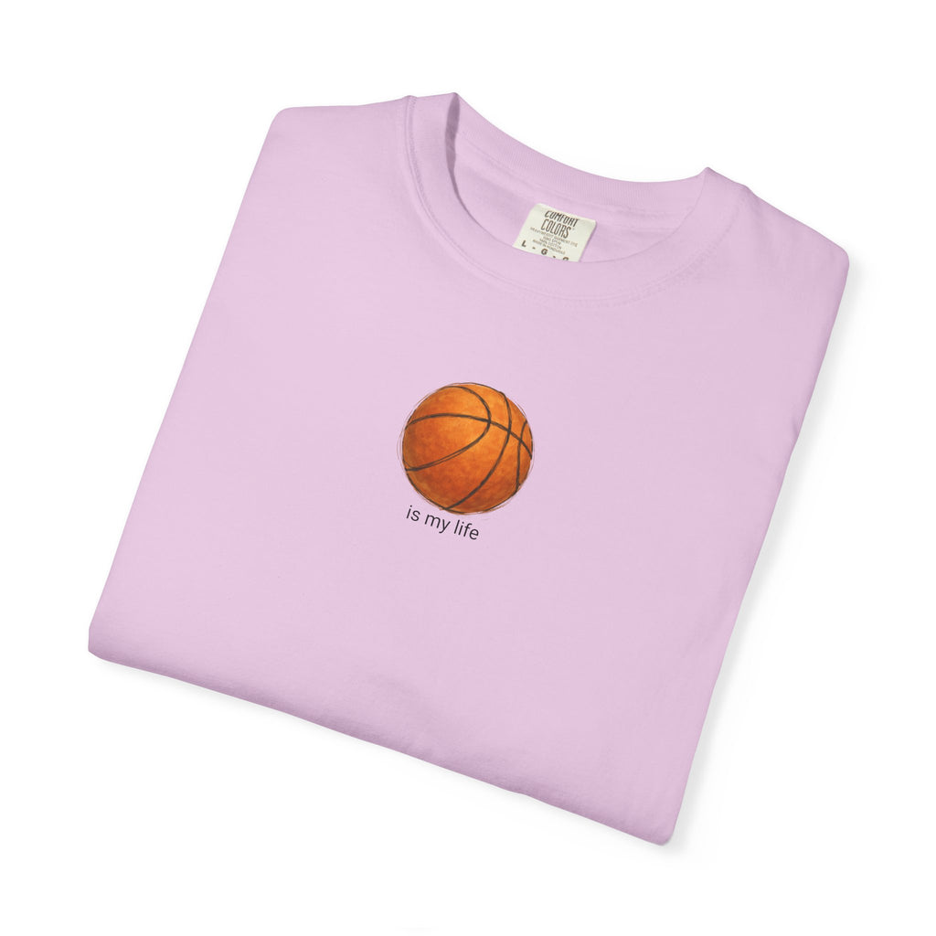 Basketball Graphic T‑Shirt — Minimal Ball Design