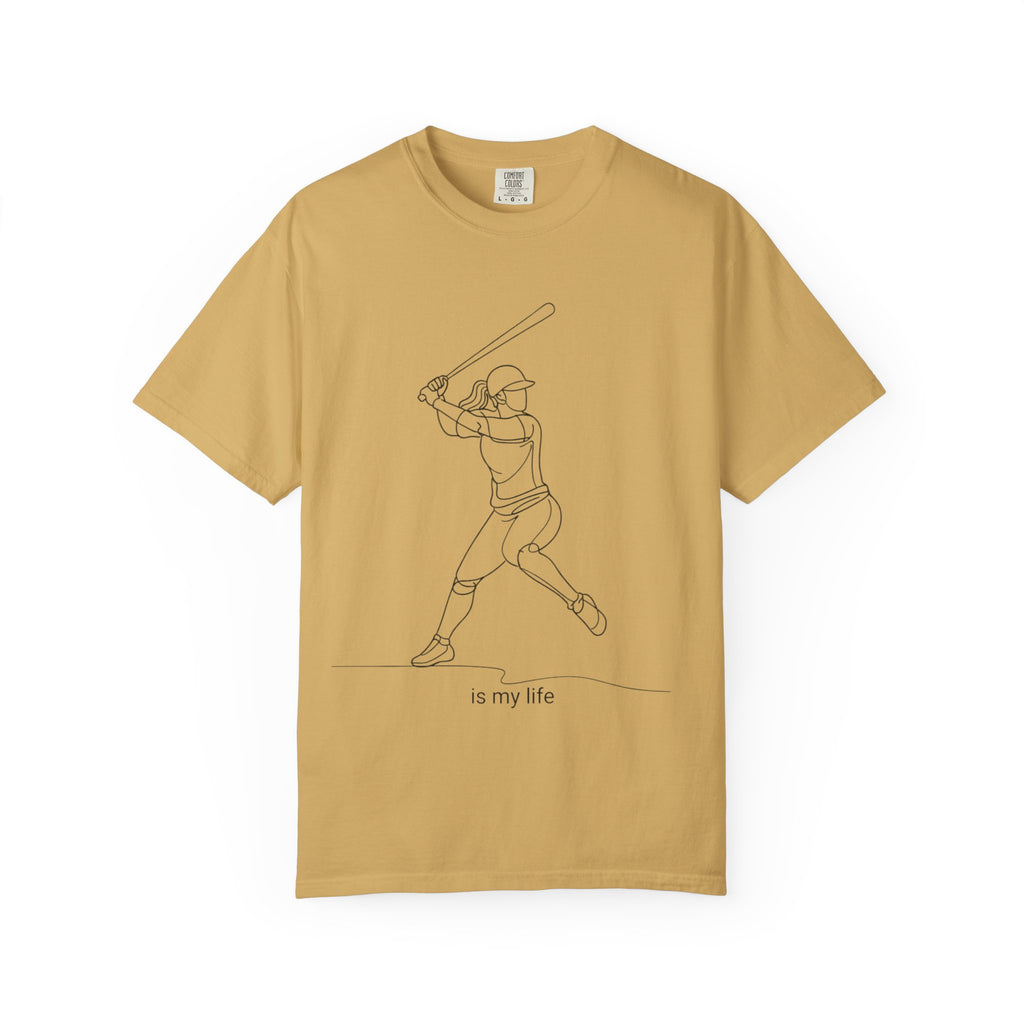 Baseball batter Outline Short Sleeve T-Shirt