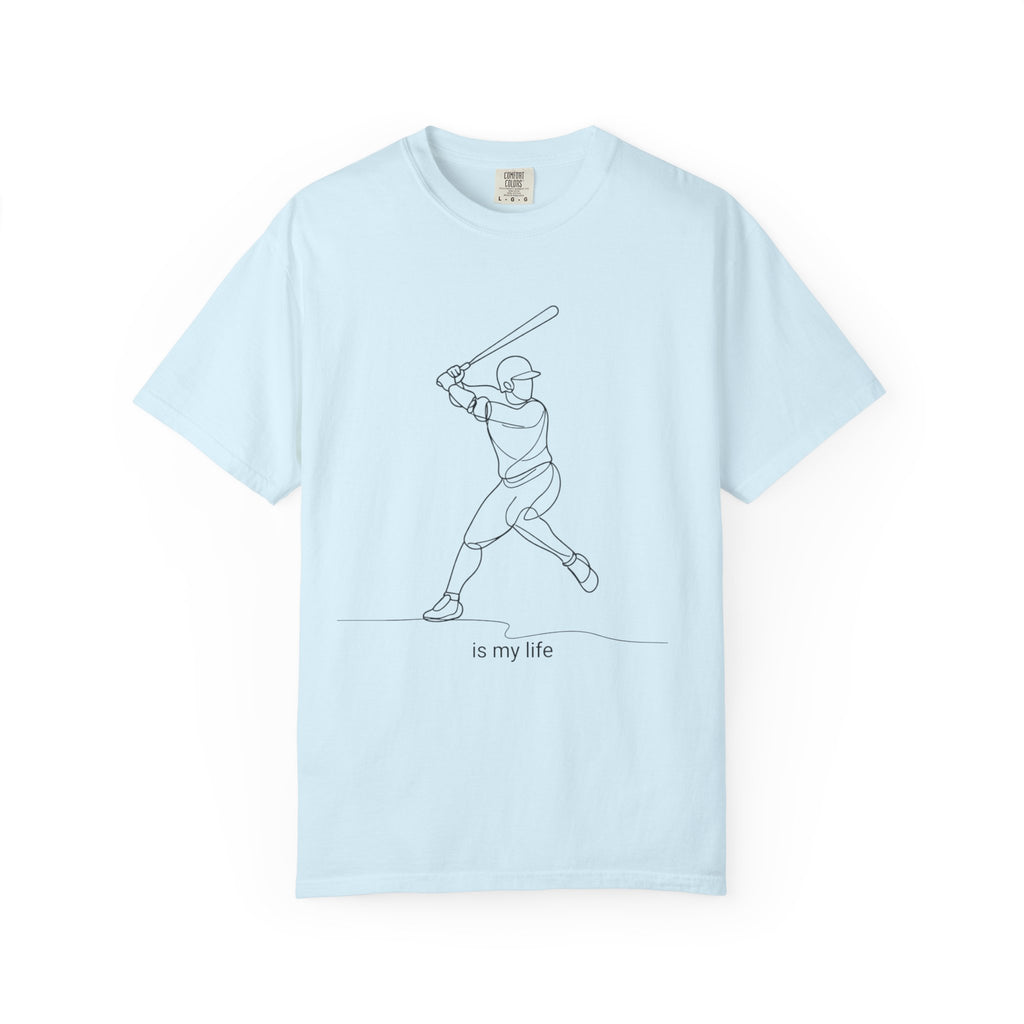 Baseball Outline Short Sleeve T-Shirt