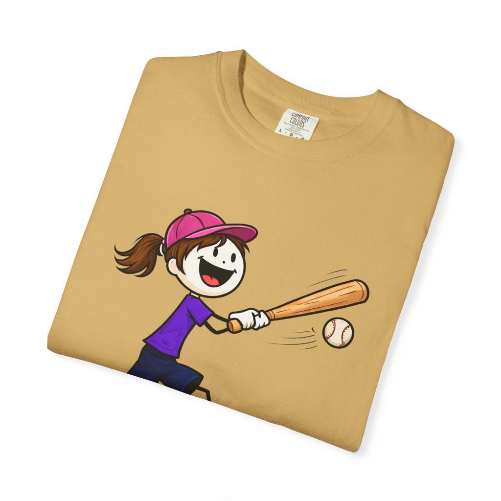 Baseball Figure Short Sleeve T-Shirt