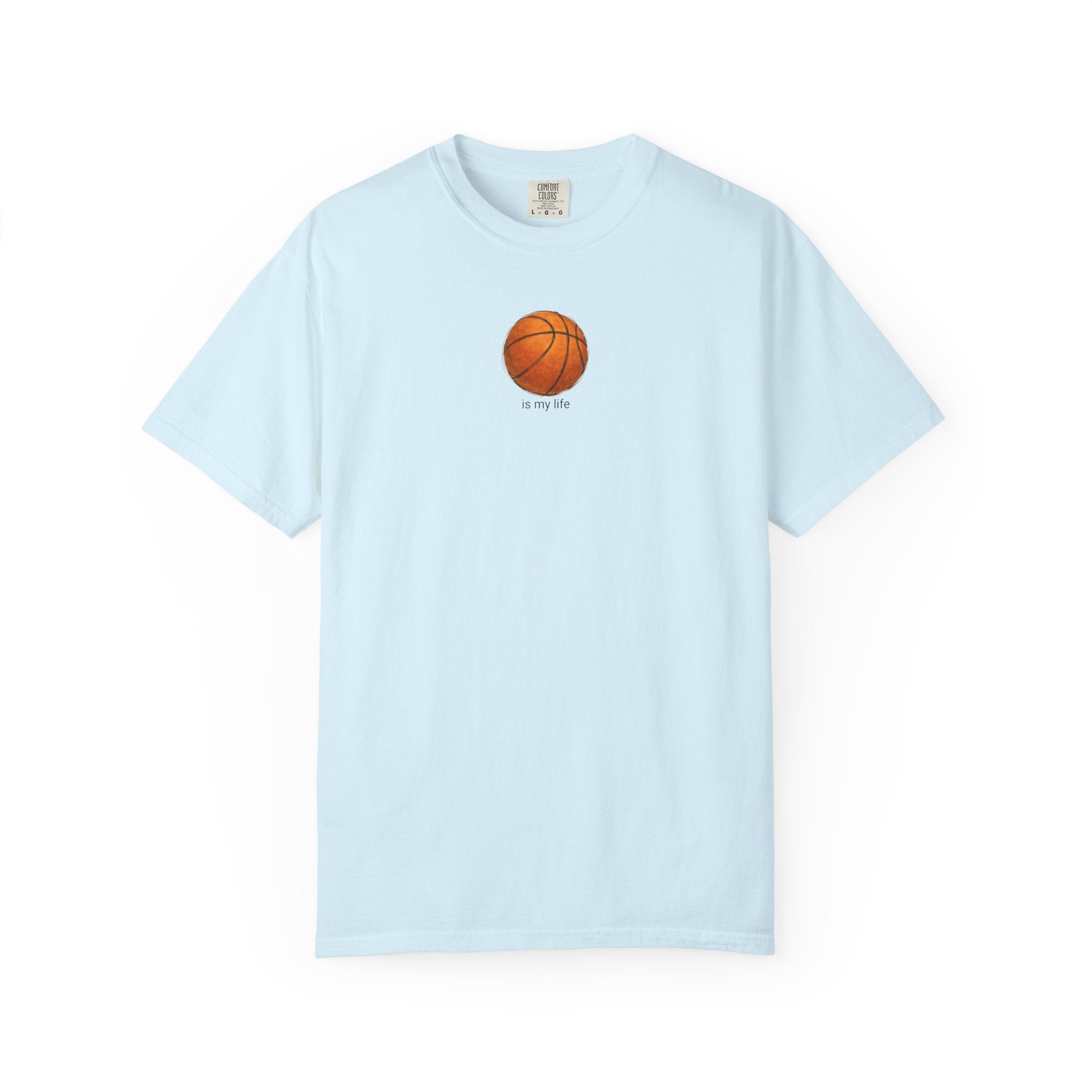 Basketball Graphic T‑Shirt — Minimal Ball Design