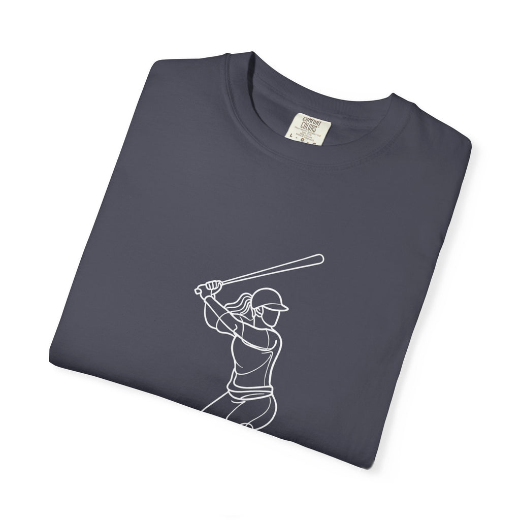 Baseball batter Outline Short Sleeve T-Shirt