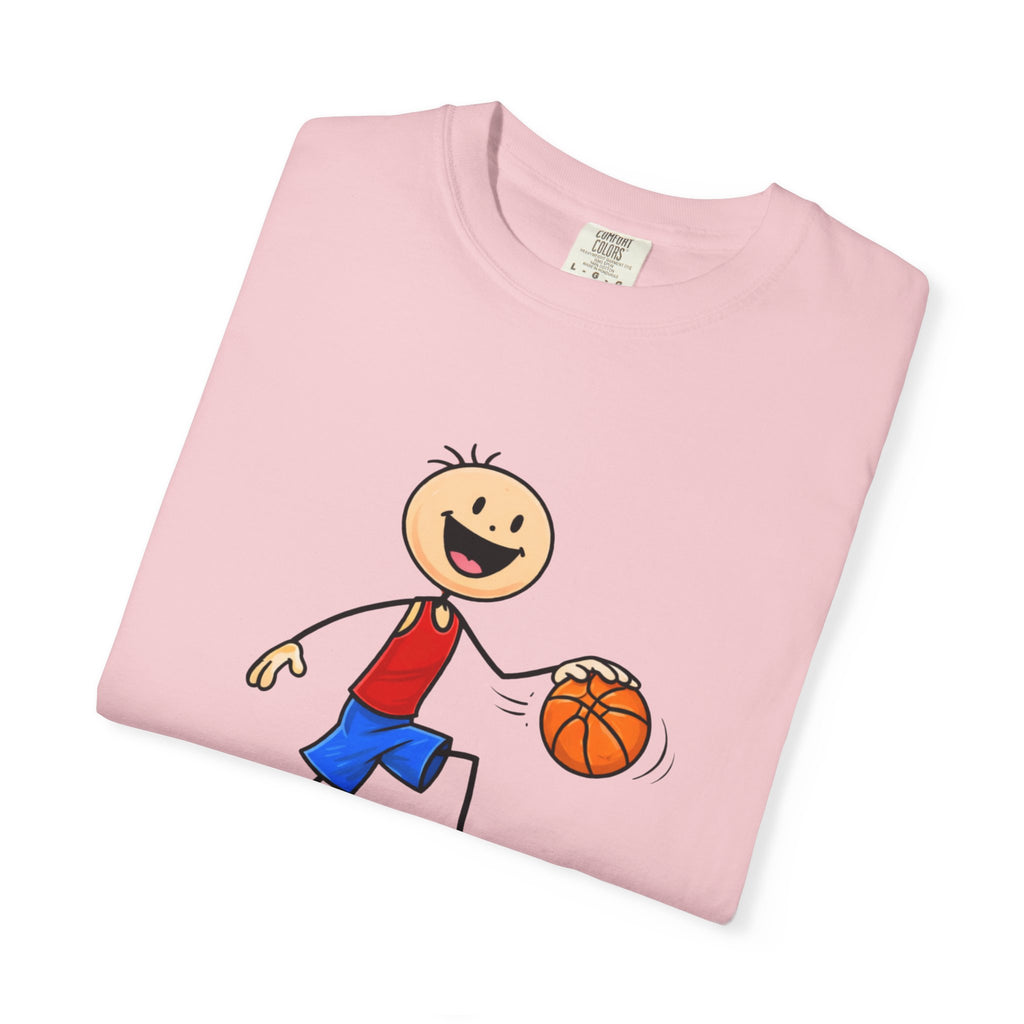 Basketball stck figure T-Shirt — "is my life" Sports Graphic Tee