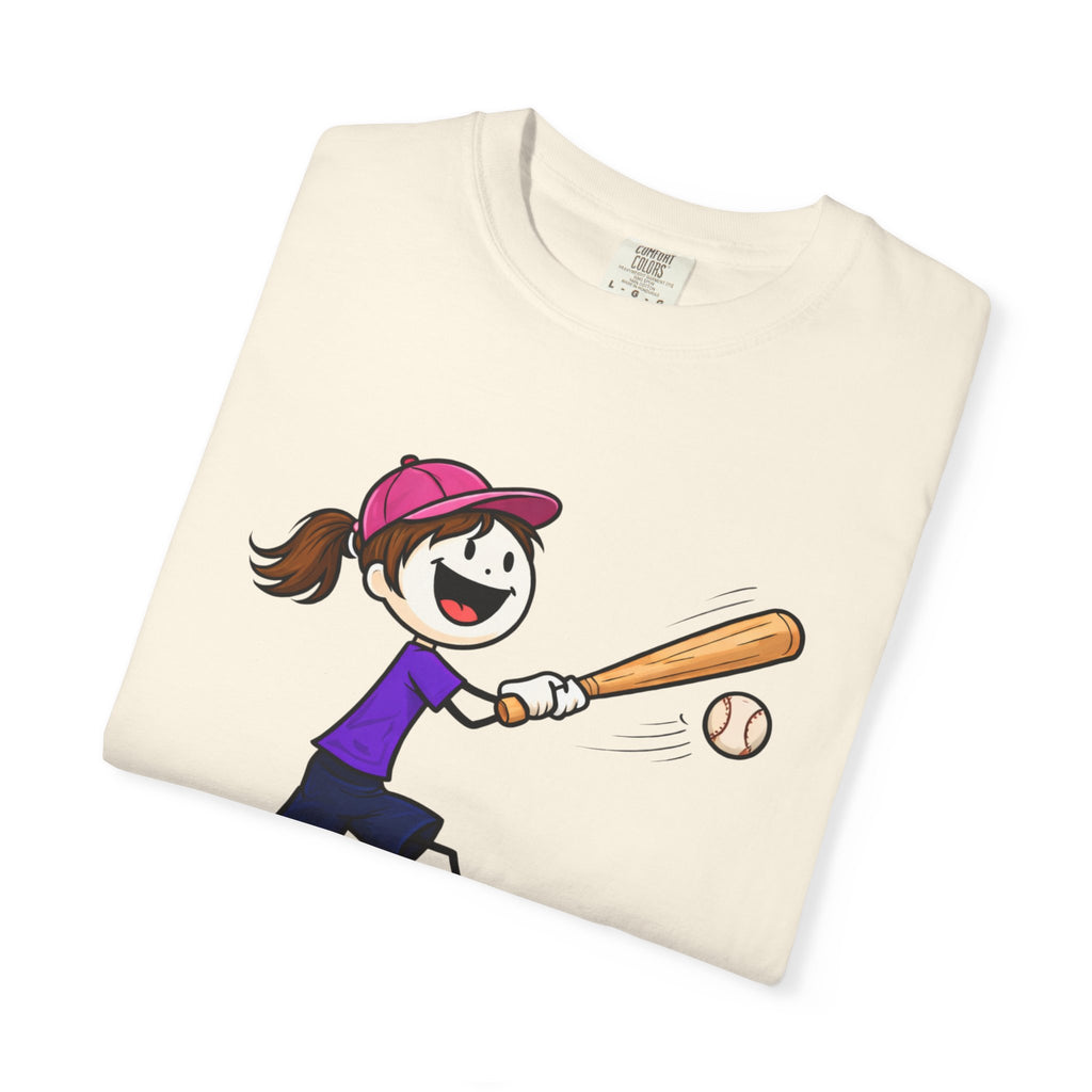 Baseball Figure Short Sleeve T-Shirt