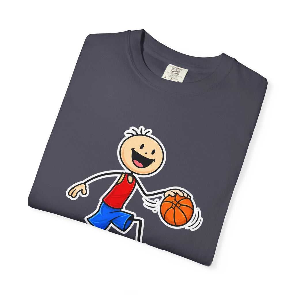 Basketball stck figure T-Shirt — "is my life" Sports Graphic Tee