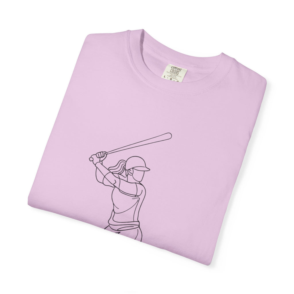 Baseball batter Outline Short Sleeve T-Shirt