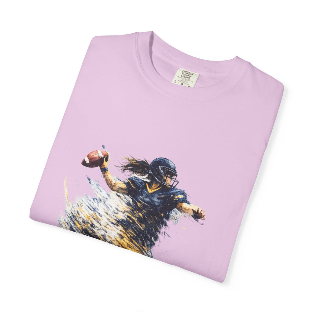 Football Female Player 'Is My Life' Graphic T-Shirt