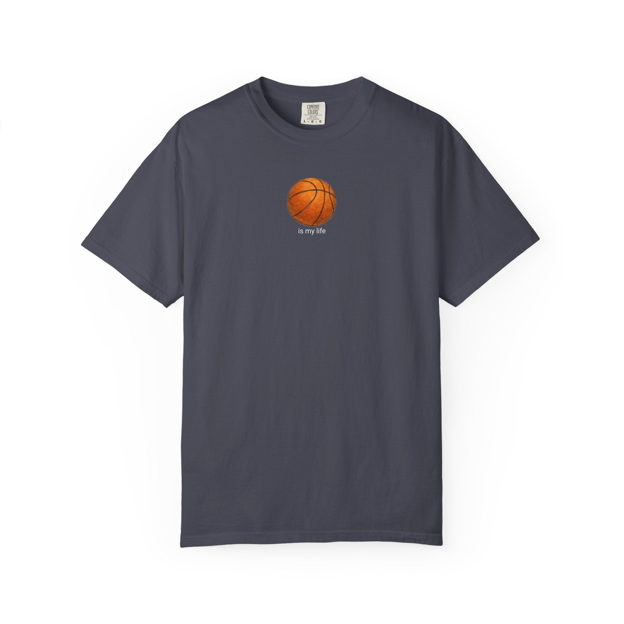 Basketball Graphic T‑Shirt — Minimal Ball Design