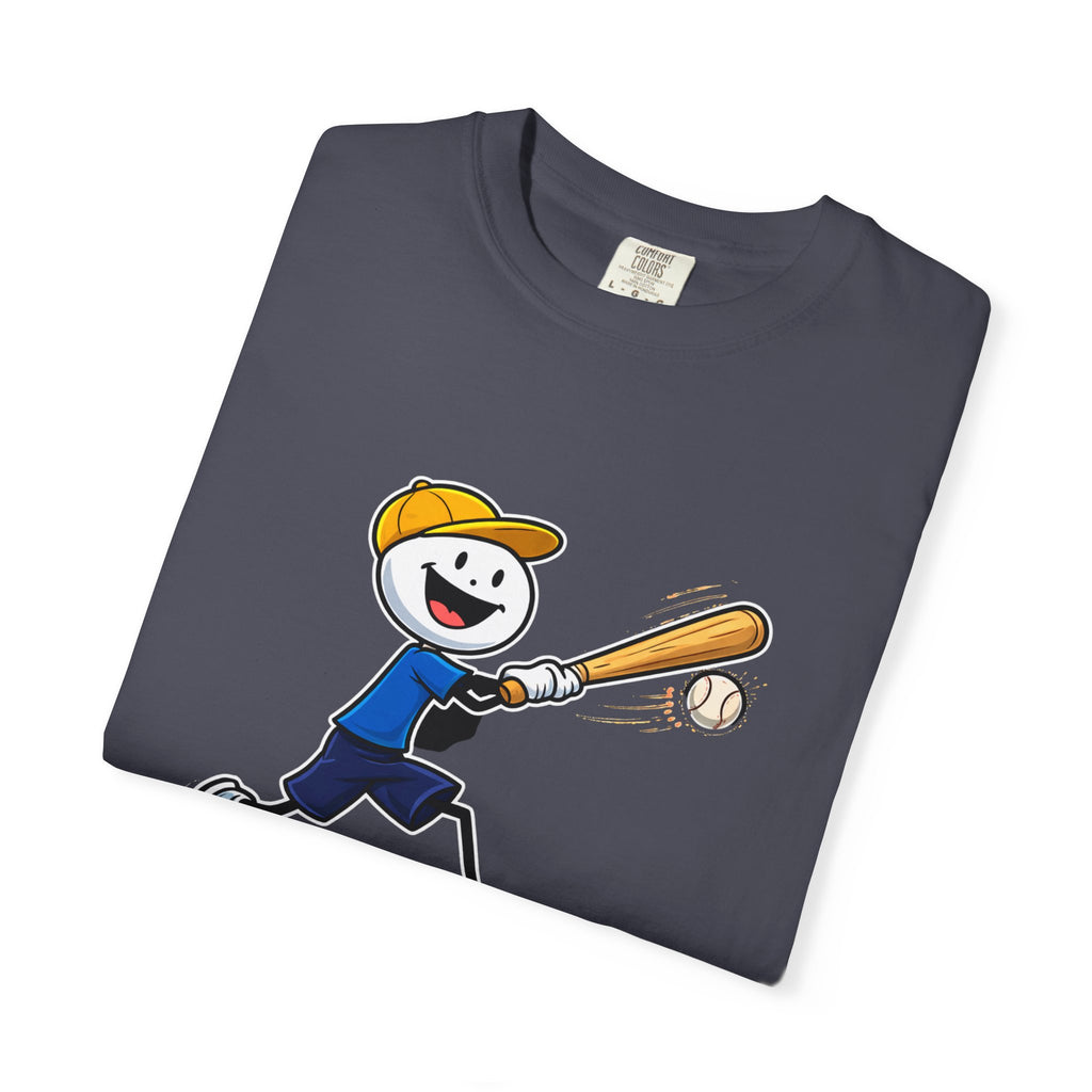 Baseball Figure Short Sleeve T-Shirt