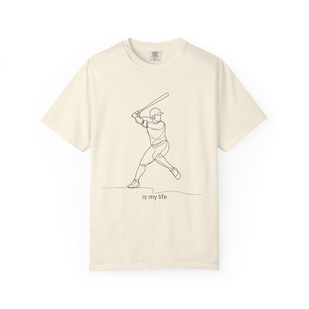 Baseball Outline Short Sleeve T-Shirt