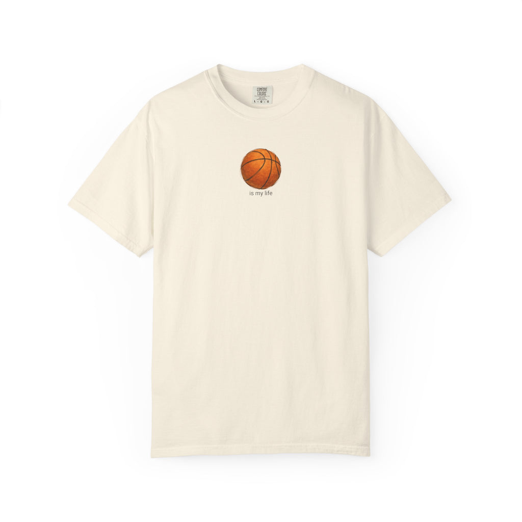 Basketball Graphic T‑Shirt — Minimal Ball Design