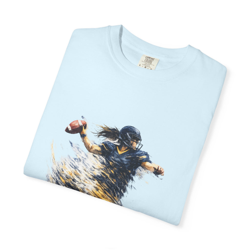 Football Female Player 'Is My Life' Graphic T-Shirt