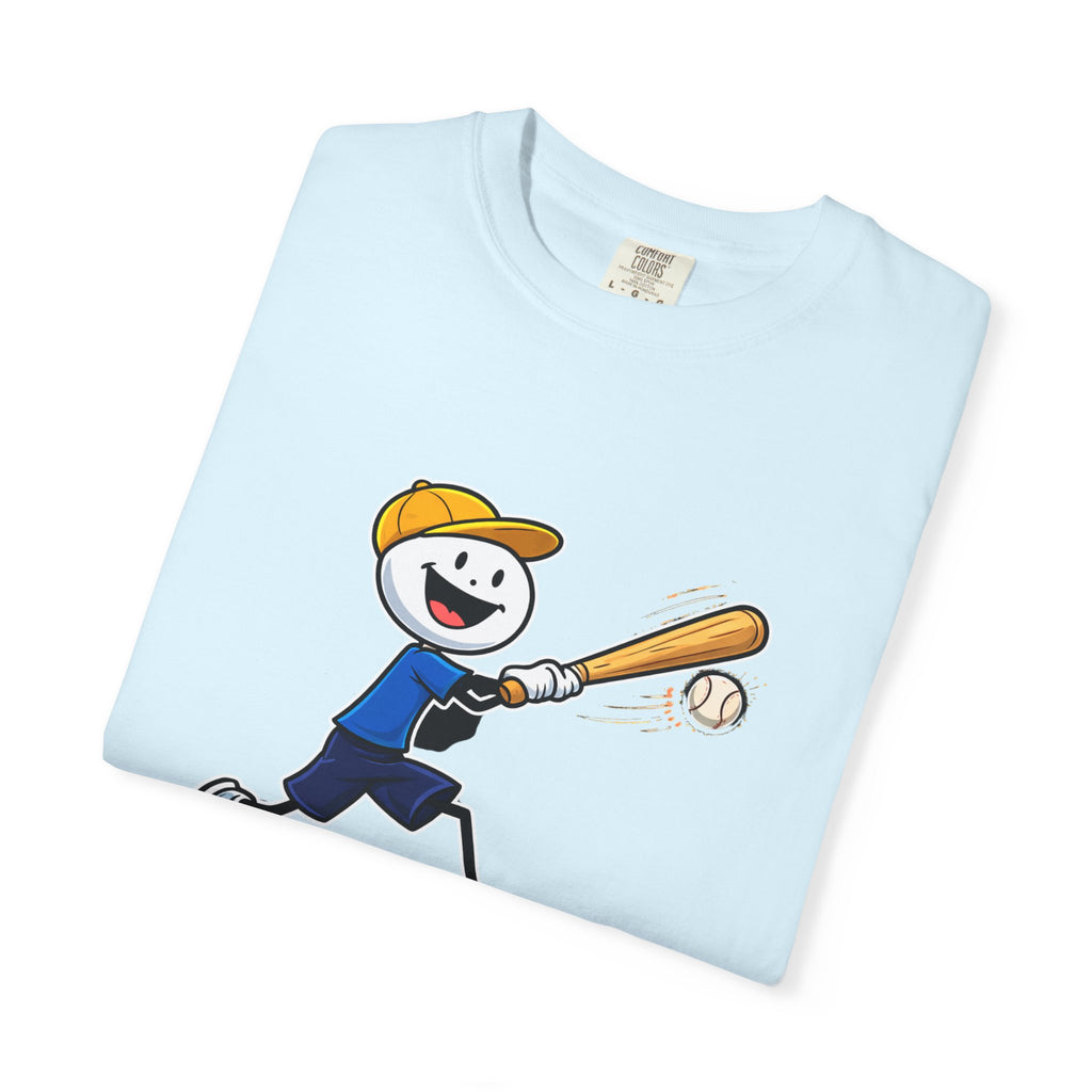 Baseball Figure Short Sleeve T-Shirt