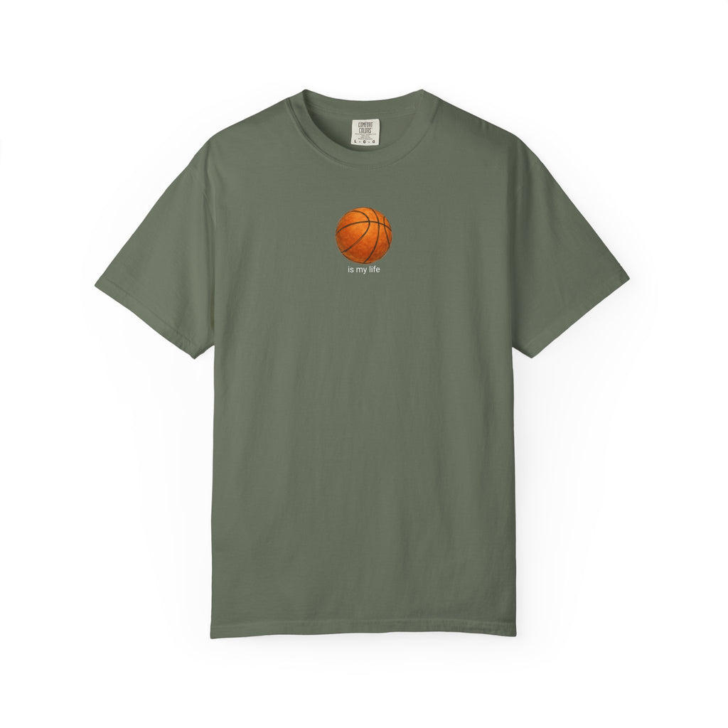 Basketball Graphic T‑Shirt — Minimal Ball Design