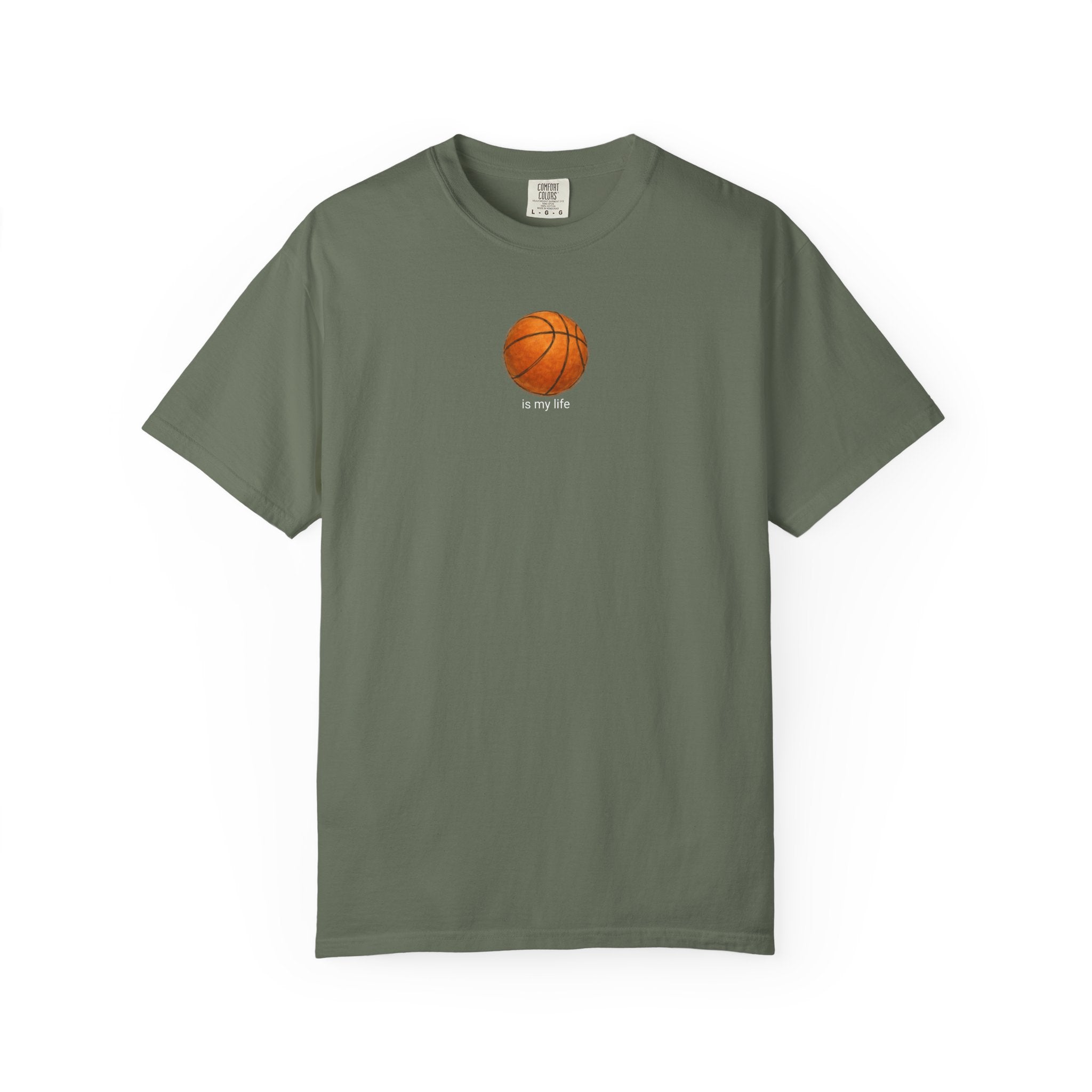 Basketball Graphic T‑Shirt — Minimal Ball Design