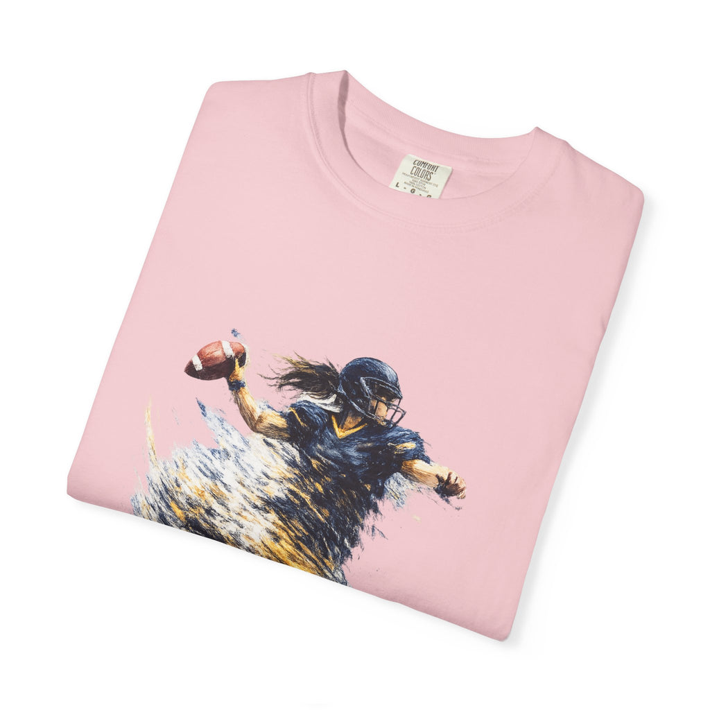 Football Female Player 'Is My Life' Graphic T-Shirt