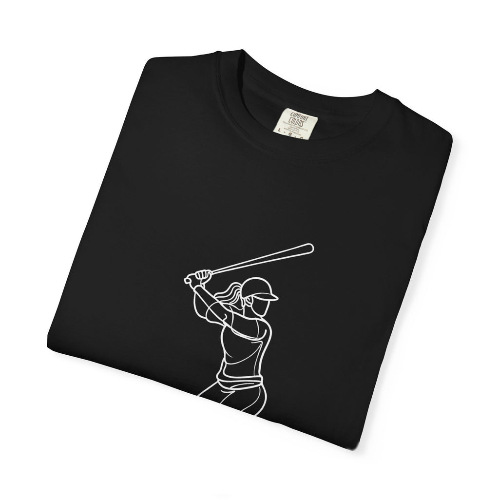 Baseball batter Outline Short Sleeve T-Shirt
