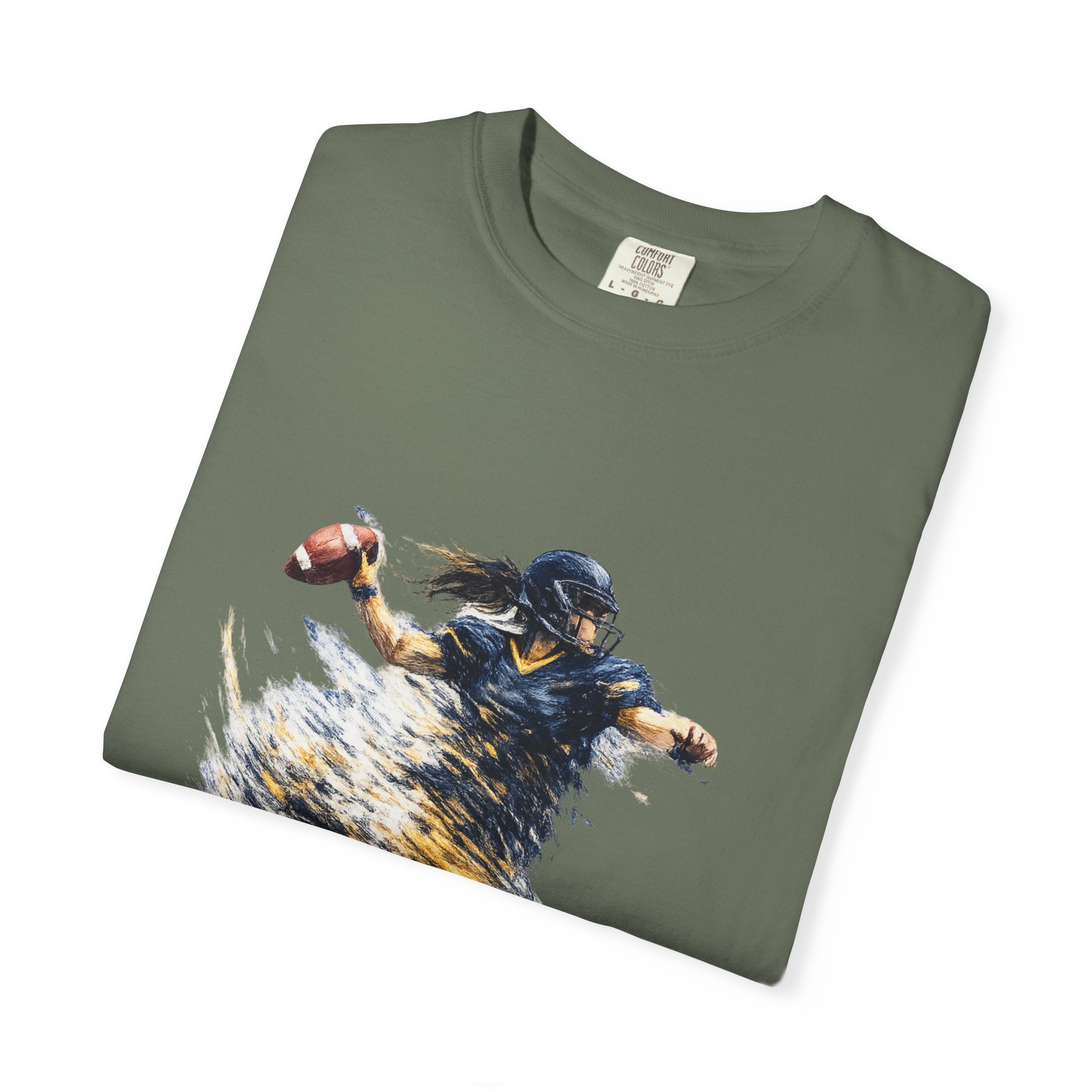 Football Female Player 'Is My Life' Graphic T-Shirt