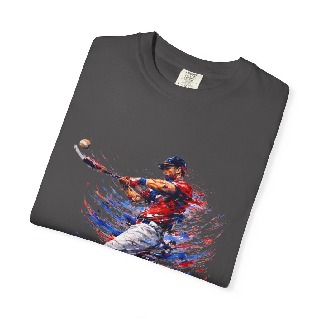 Baseball Brushstroke Short Sleeve T-Shirt