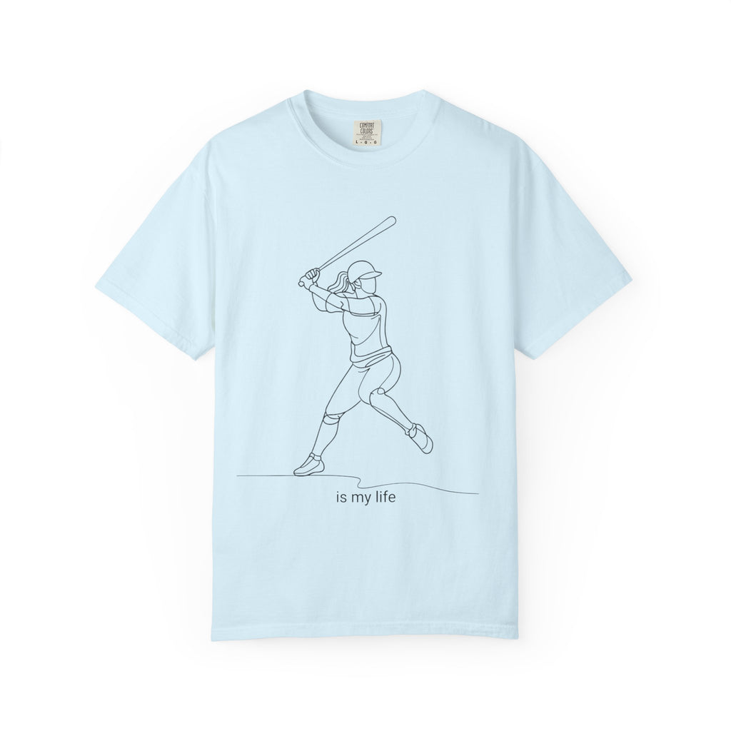 Baseball batter Outline Short Sleeve T-Shirt