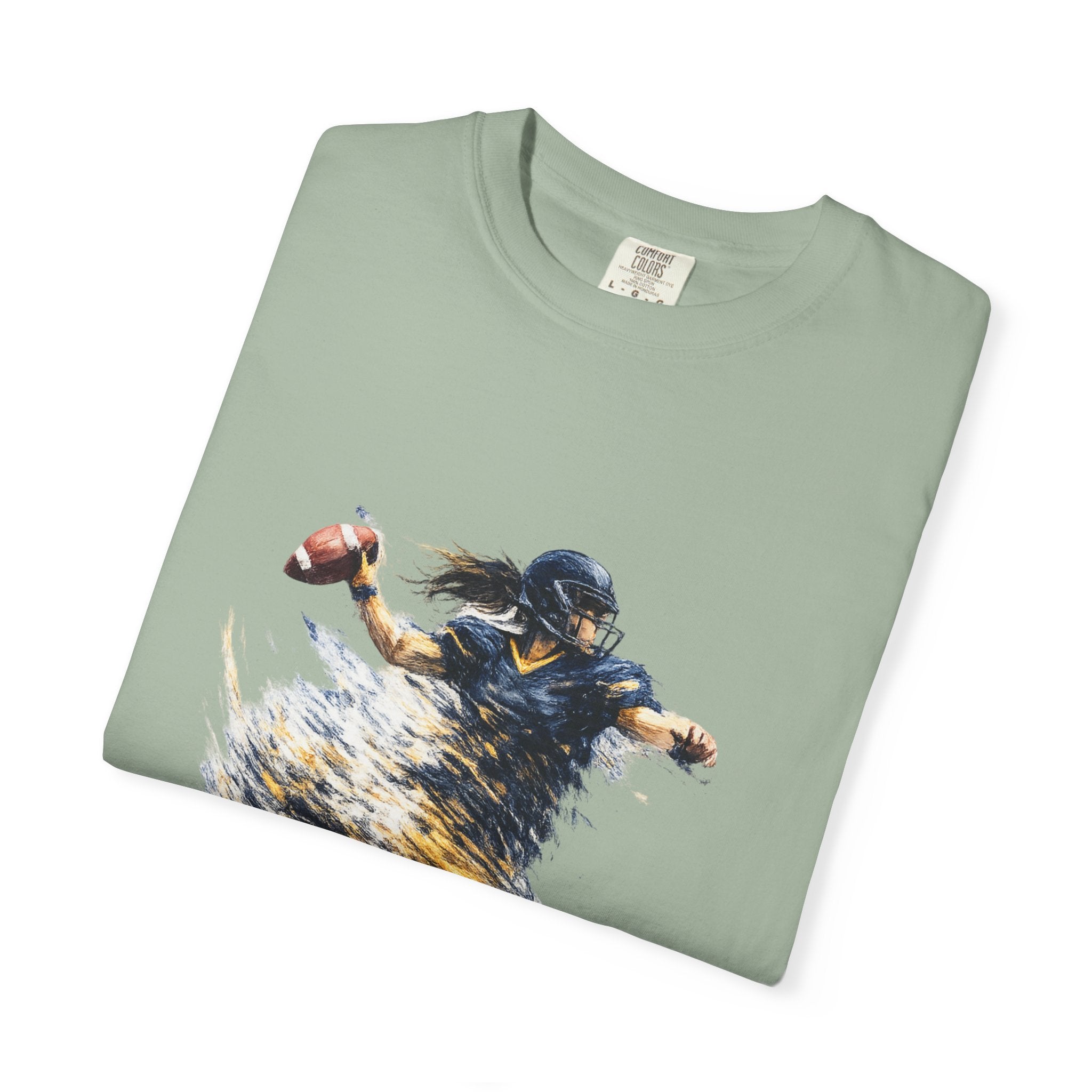 Football Female Player 'Is My Life' Graphic T-Shirt