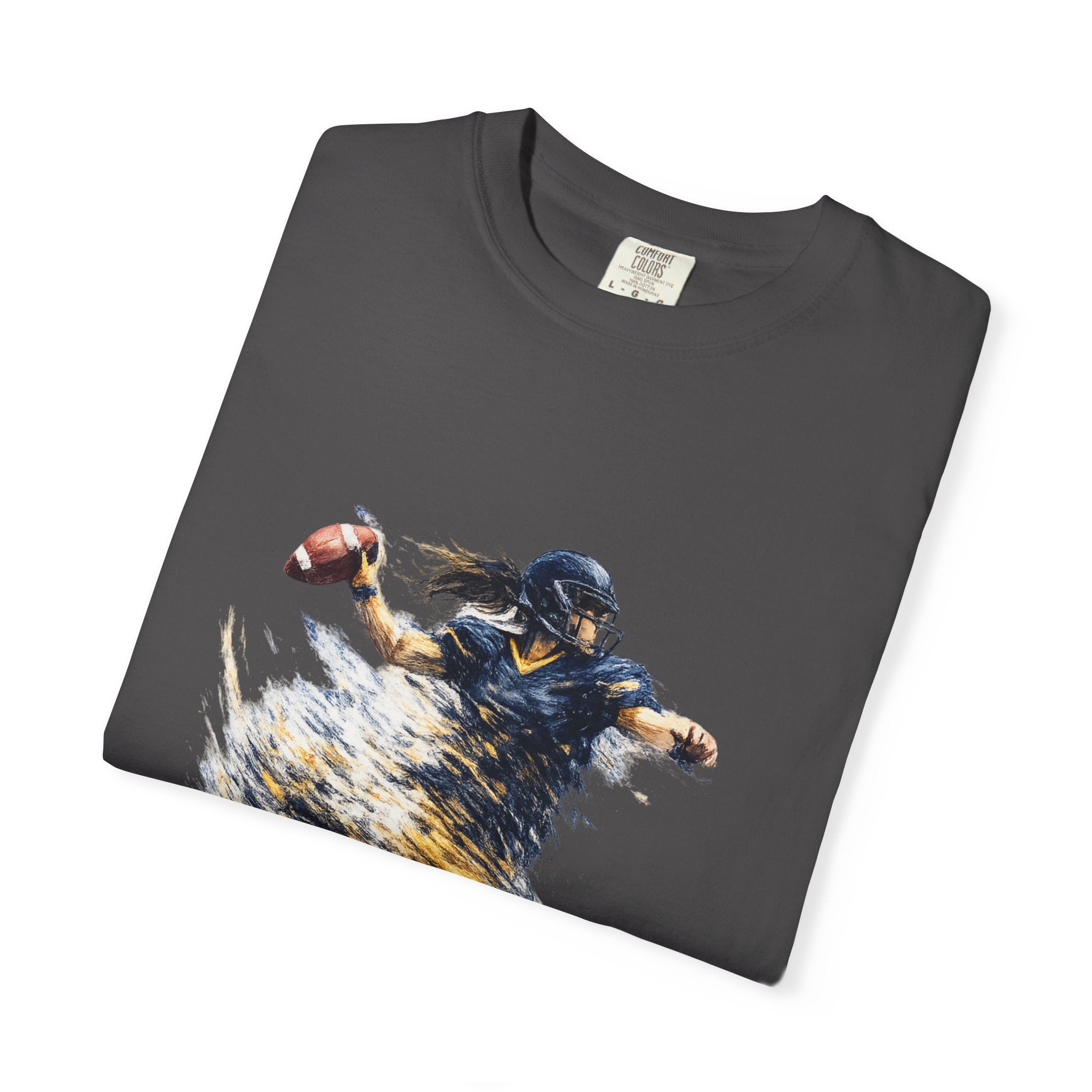 Football Female Player 'Is My Life' Graphic T-Shirt