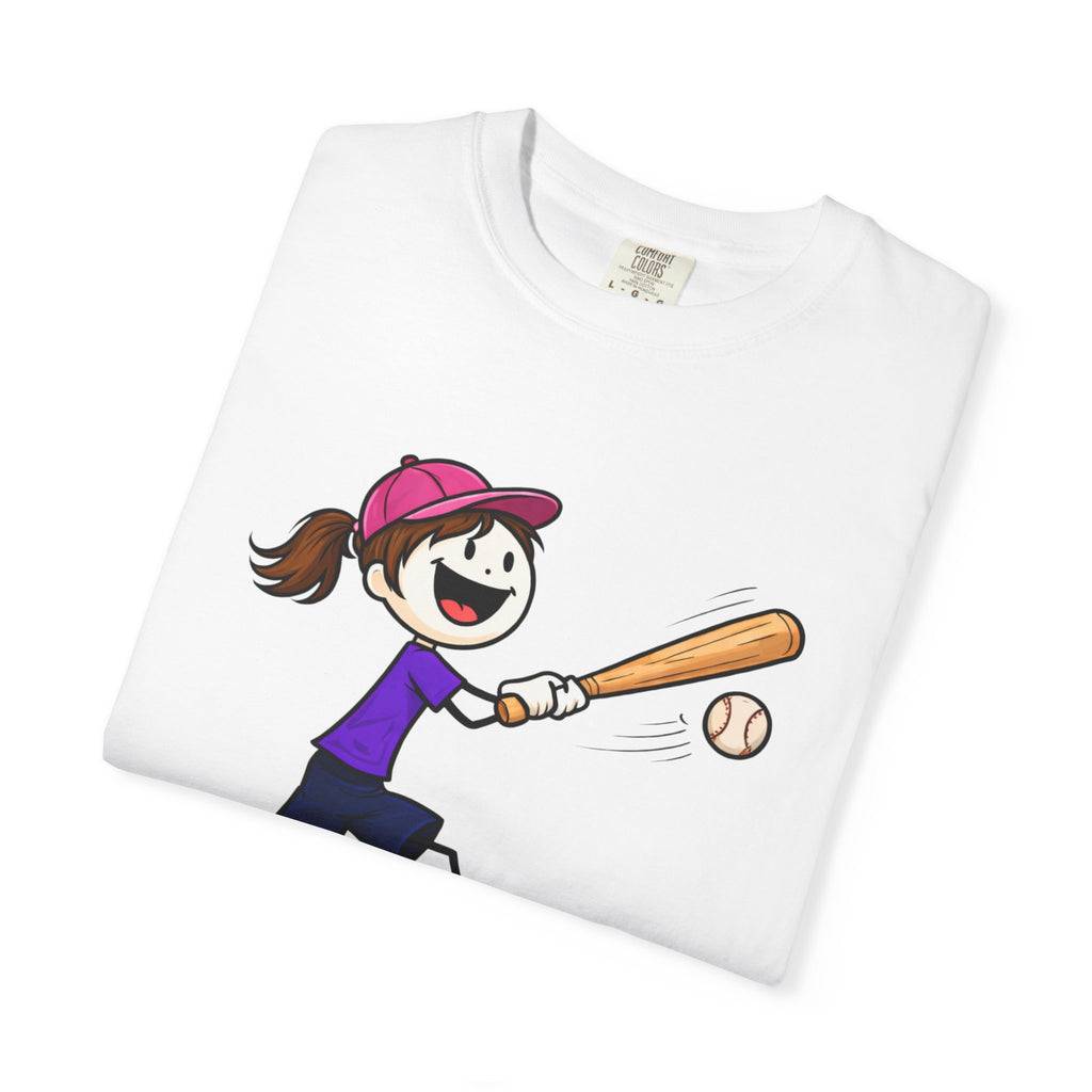 Baseball Figure Short Sleeve T-Shirt