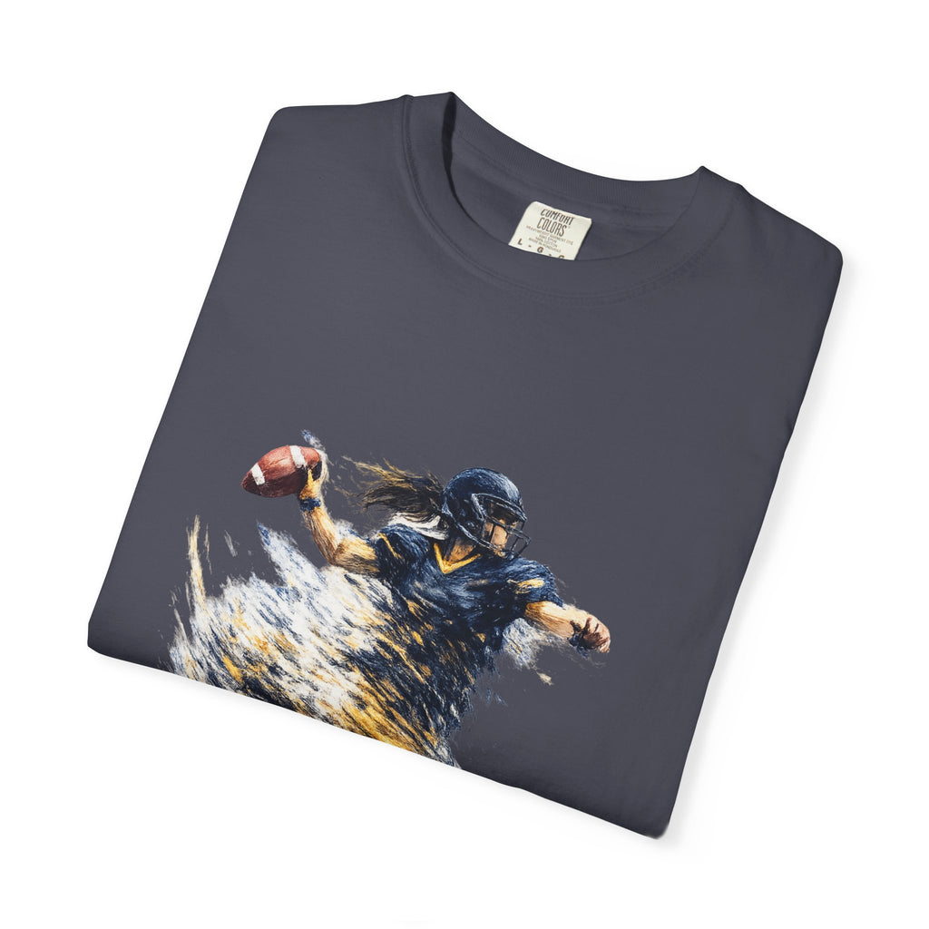 Football Female Player 'Is My Life' Graphic T-Shirt