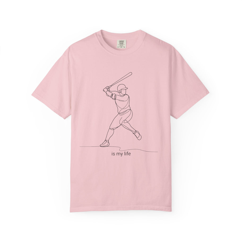 Baseball Outline Short Sleeve T-Shirt