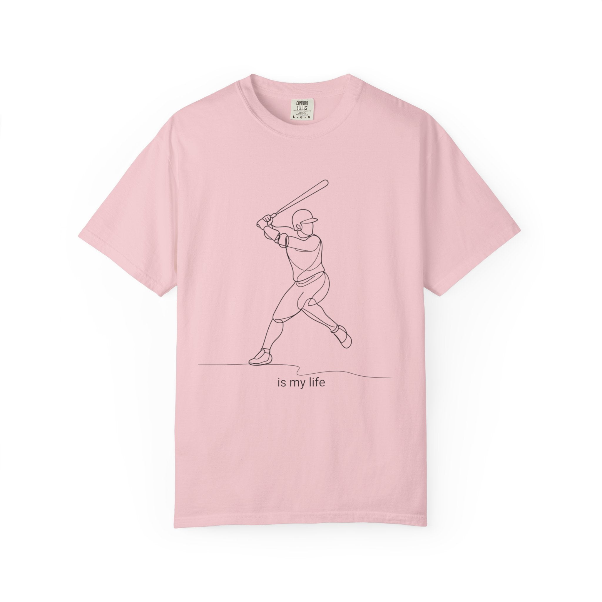 Baseball Outline Short Sleeve T-Shirt