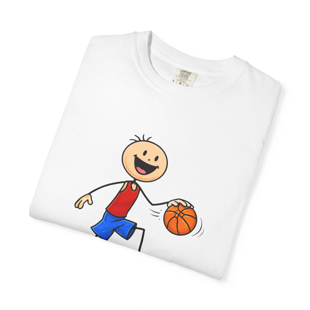 Basketball stck figure T-Shirt — "is my life" Sports Graphic Tee