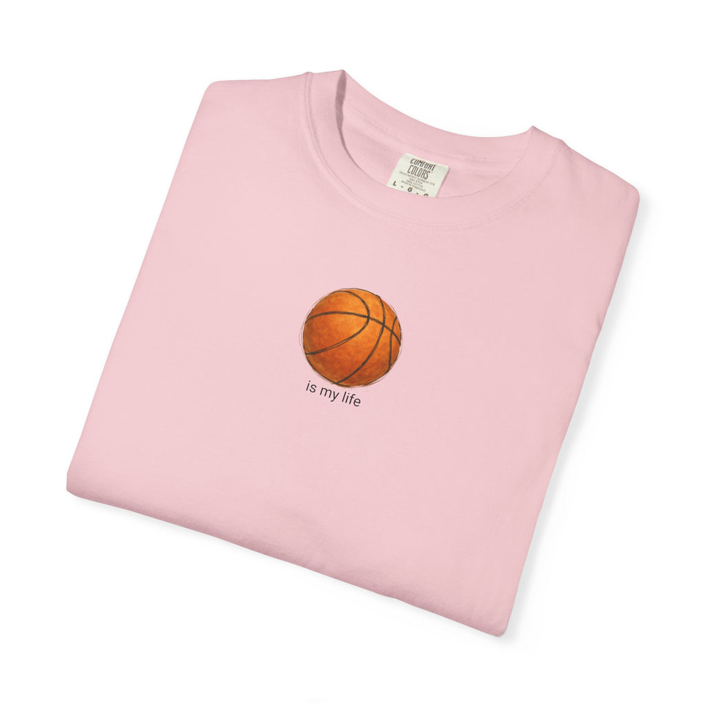 Basketball Graphic T‑Shirt — Minimal Ball Design
